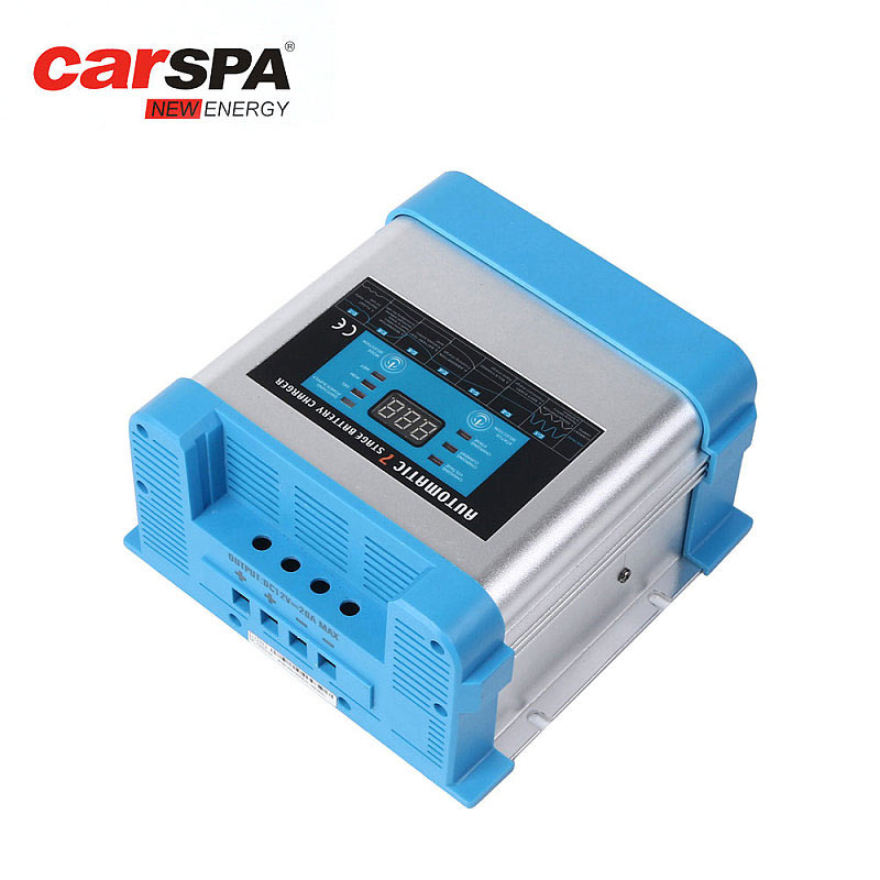 EBC1220-20A 12V Carspa 7 Stage Battery Charger Can Charge Li Battery