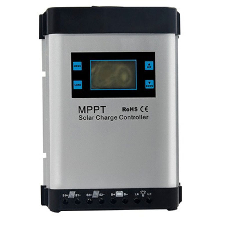 MPPT2450D-50A 24V Maximum Power Point Tracking Solar Charge Controller With LCD Display