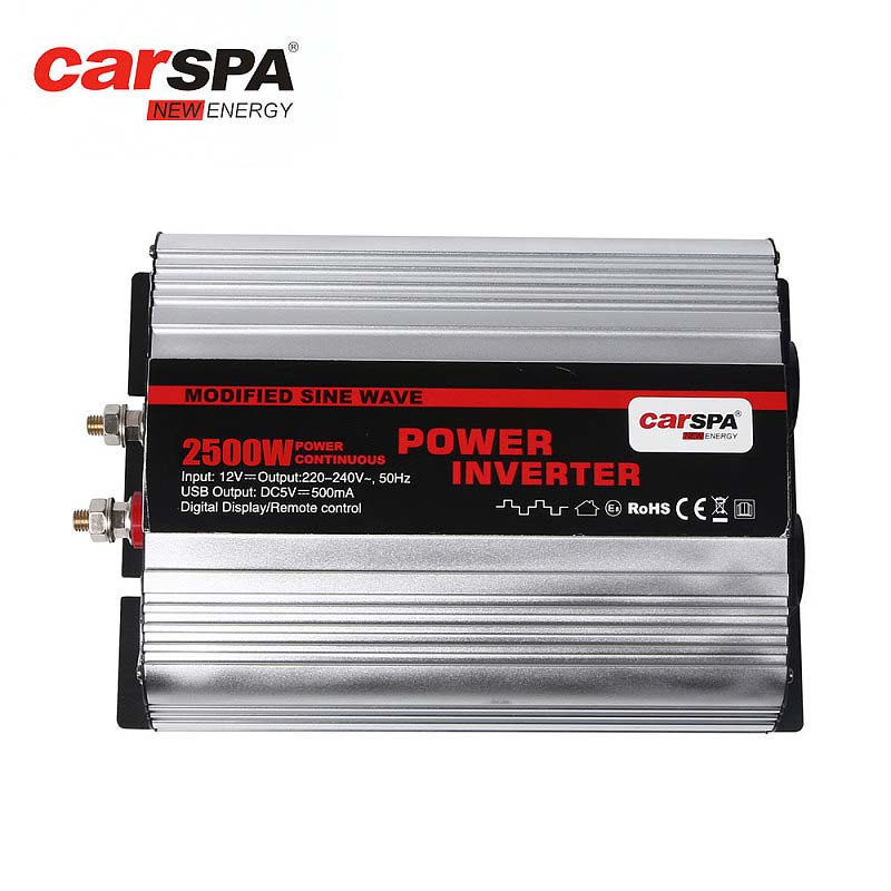 MS2500-2500 Watts Modified Sine Wave Car Power Inverter With USB Port